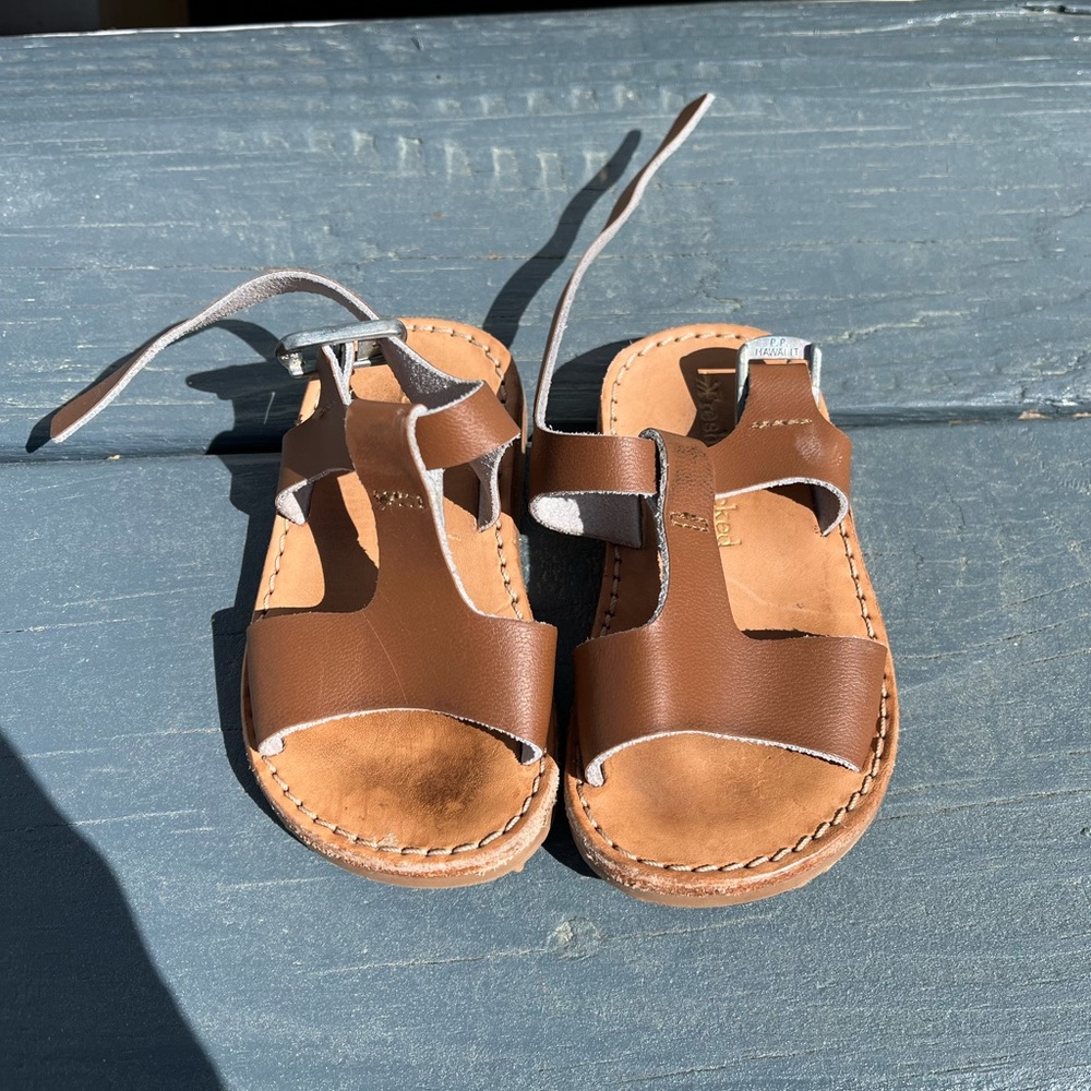 Freshly Picked Malibu Leather Sandals Infant Toddler 4